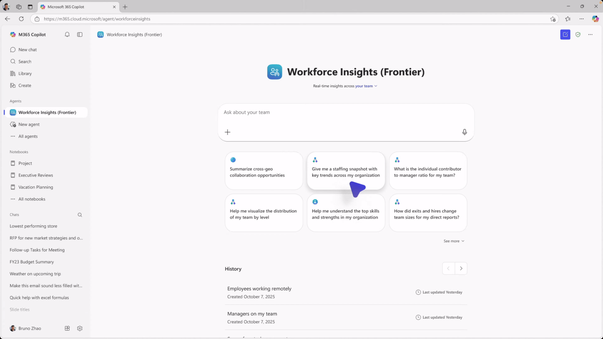 Microsoft Workforce Insights Agent